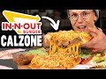 Josh Makes An In-N-Out Animal Style Calzone