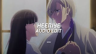 Heeriye - [edit audio]