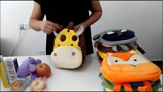 School Bag Soft Plush Backpacks Cartoon/Boy/Girl/Baby