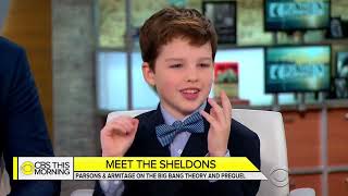 Young Sheldon - Sitcom with George Cooper, Sr. Missy Cooper - Jim Parson hilarious interview.