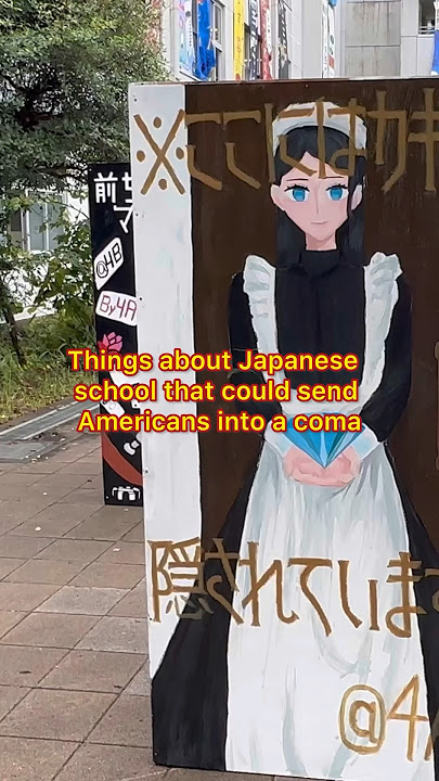 Facts about Japanese schooling that will put Americans in a coma 😨 #japan #tokyo #anime #school