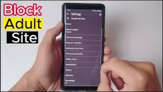 How to Block Adult Website on Android