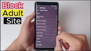 Cara Memblokir Website Dewasa di Android