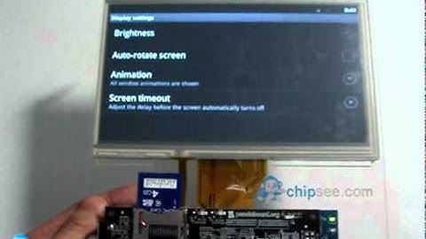 Pandaboard Run Android 2.3 with LCD,Touch and Gravity Sensor