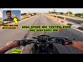 Best Mic for motovlogging Rode Lavalier Go 😍| Highway High Speed Testing Rode Mic &amp; Sony Mic😱|