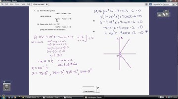 3) Edexcel Core 2 - 9 January 2009 Q8
