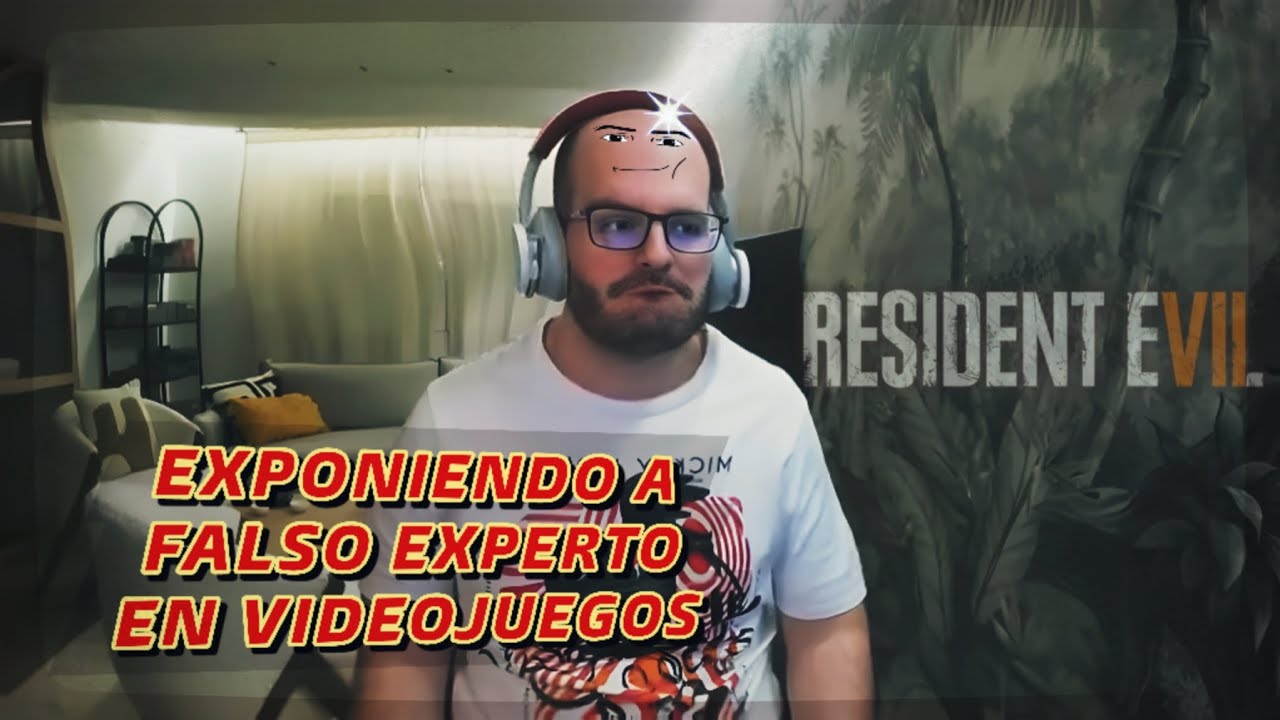 EXPONIENDO a FALSO EXPERTO en videojuegos| Sasel | Resident Evil 