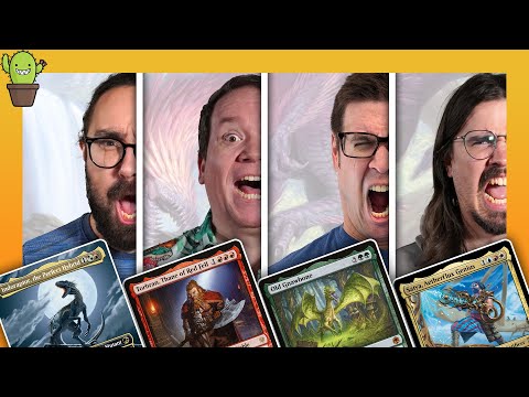 Our BEST Commander game since 2025 | Indoraptor VS  Torbran VS Old Gnawbone VS Satya