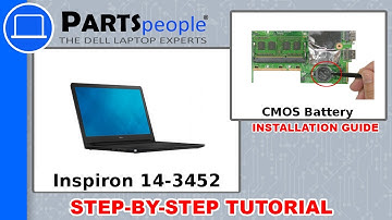 Dell Inspiron 14-3452 (P60G003) CMOS Battery How-To Video Tutorial