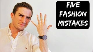 Five Fashion Mistakes That You Can Fix