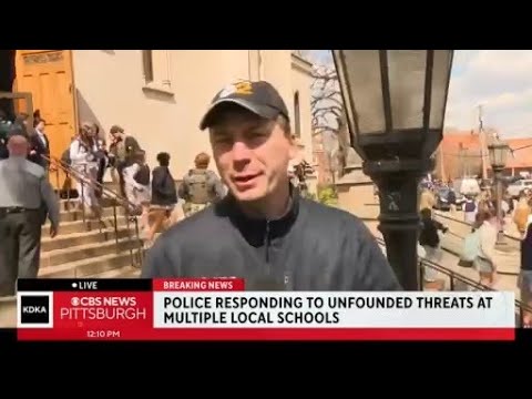 Police responding to unfounded threats at multiple local schools - YouTube