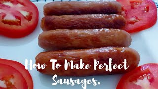 How To Fry Perfect Sausages || Sausage Recipe || How To Fry Sausages. screenshot 5