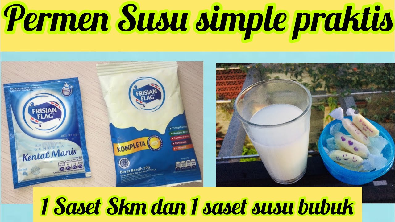 Permen Susu Simple Praktis - YouTube