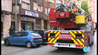 Incendio en la calle Príncipe de Asturias