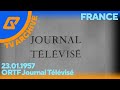 Tv archive  france ortf journal tlvise  1957