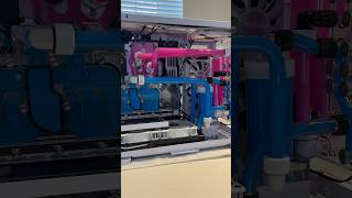 ASMR filling dual loop water cooling gaming PC 🤤