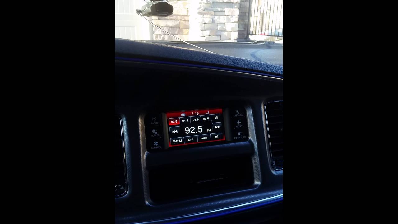 Dodge Charger 2013 SE 3.6L Secret SRT Menu - YouTube