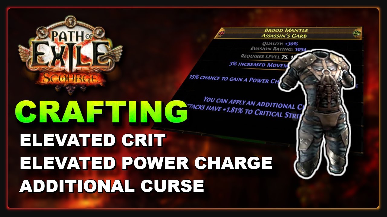 3.16 - Crafting an Elevated Cast on Crit Chest - YouTube