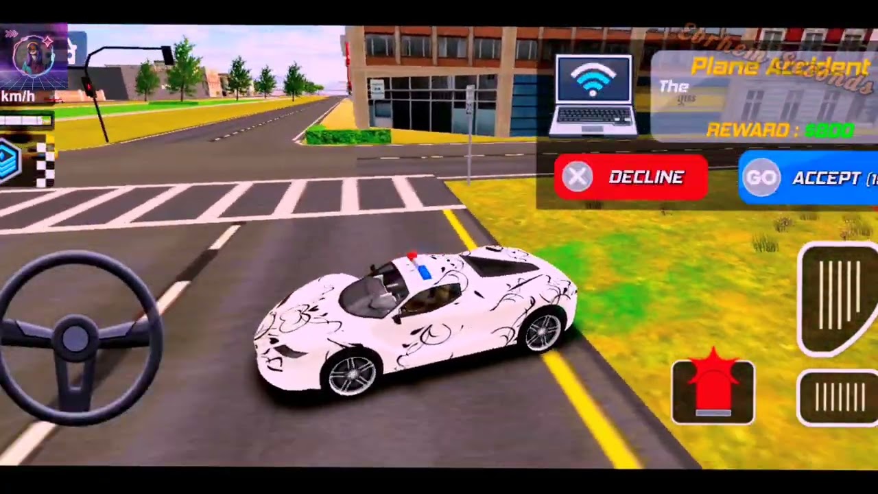 Police cars for kids - Police car game for children - Easy police car games for kids
