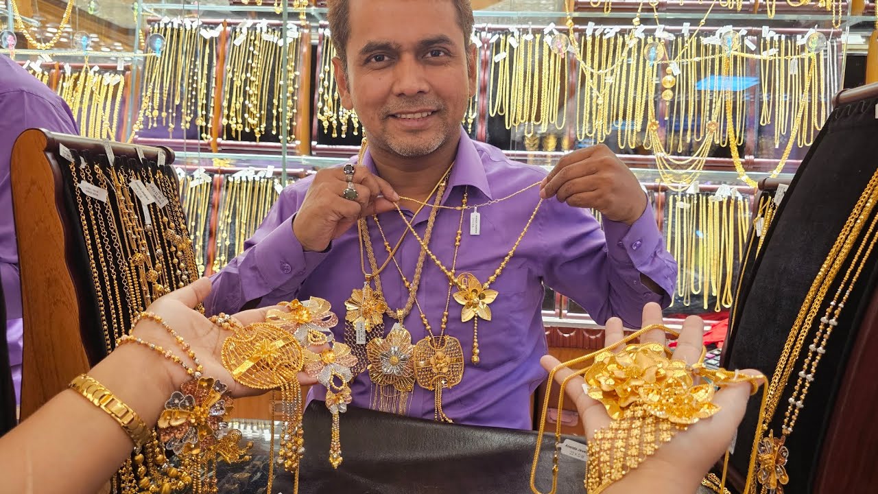 সোনার মভ চেইন আনন্দ জুয়েলার্স, উত্তরা/gold necklace