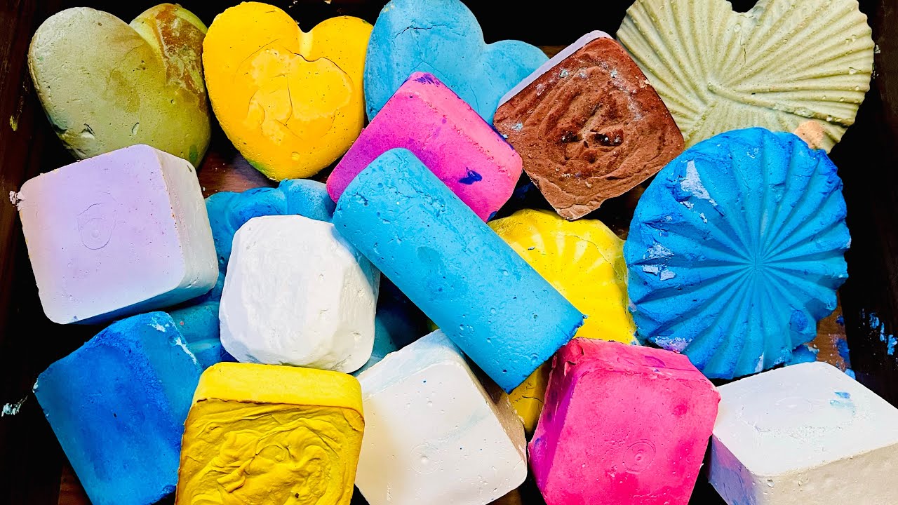 Colourful soft satisfying crush || ASMR 