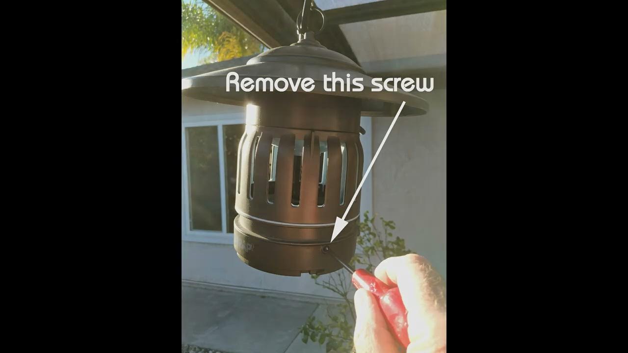 Dynatrap DT1050 bulb replacement YouTube