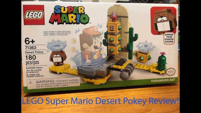 Designer Lego Super Mario Poki from the desert. Additional set of art. 71363