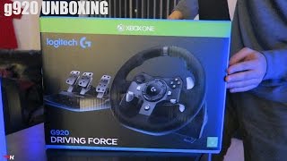 Logitech G920 Unboxing