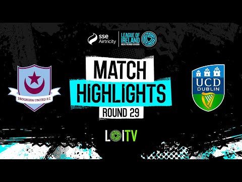 Drogheda UC Dublin Goals And Highlights