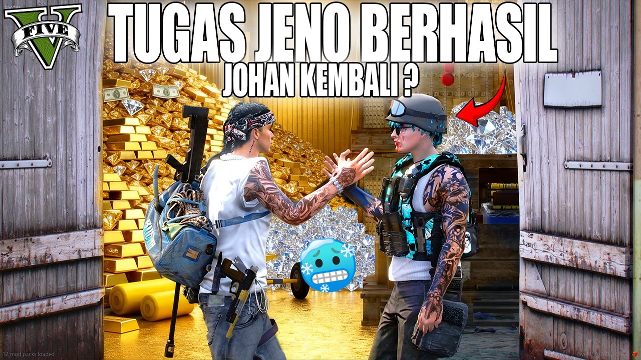 HARTA WARISAN JOHAN KAMEK UNTUK KELUARGANYA !! GTA 5 ROLEPLAY