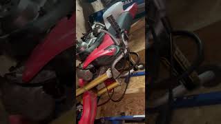 There’s a Honda in my shed #bike #mtb #amtb #hyperbike #mtbtrail #mtbtech #fourwheeler #honda