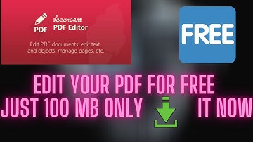 ICE CREAM PDF EDITOR download link given below