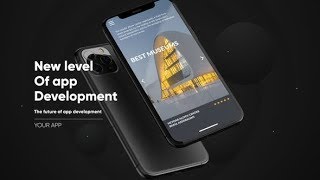 Top After Effects Projects: Phone 11 Pro App presentation Mockup