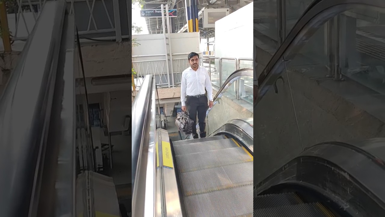 Andheri Metro Station 🚝🚅 