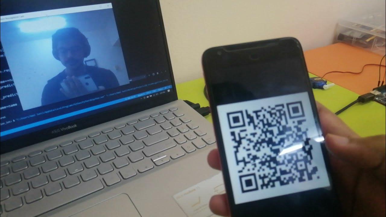 (QR code + Face Recognition) Door Lock system using Python and Arduino ...