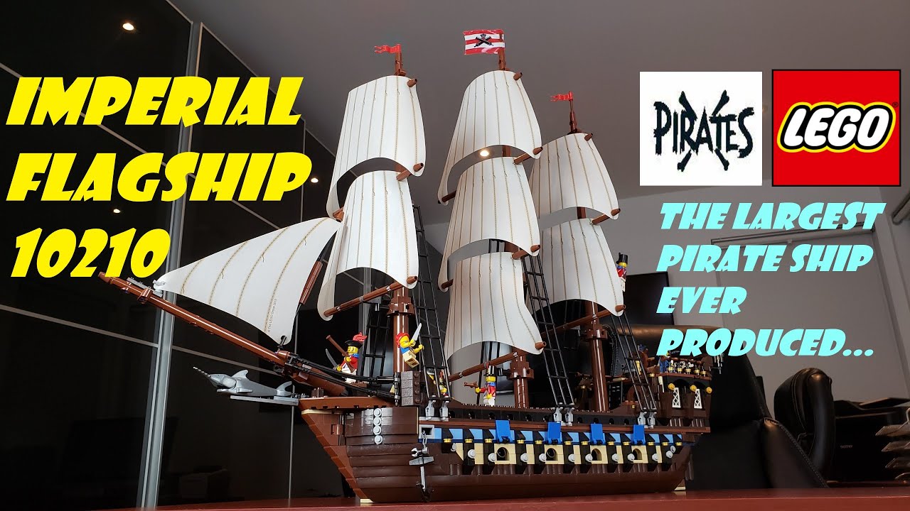 LEGO Pirates Imperial Flagship 10210 review, LARGEST Pirate ship