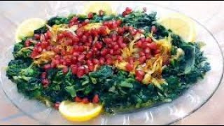 Sautéed Spinach with Olive Oil healthy ? | طريقة عمل سبانخ بالزيت