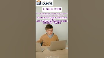 “C_S4CS_2508 Certification Explained: SAP S/4HANA Cloud Sales”