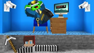 JJ Found a Way to Escape from Mikey's Most Protected Prison in Minecraft !