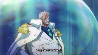 Garp met King neptune I fishman Island One piece