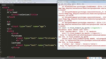 自动化测试 selenium6 使用xpath定位元素2
