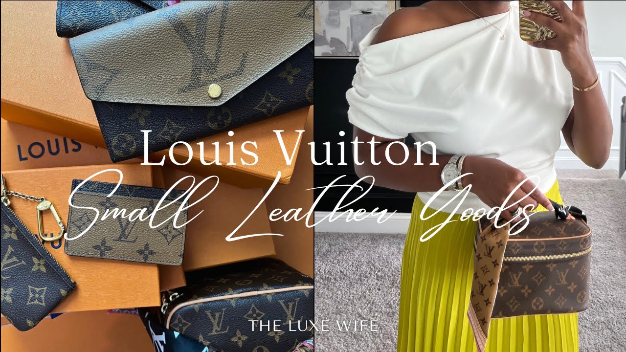 2023 LOUIS VUITTON SMALL LEATHER GOODS MUST HAVES  REVERSE MONOGRAM +  SARAH WALLET & MORE 