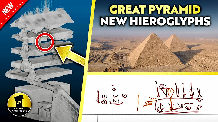 NEW Great Pyramid Hidden Hieroglyphs Discovered in the Relieving Chambers (2025)