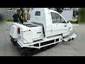 BERKUT - New Ski-Caterpillar ATV with Car Cabin