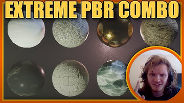 Blender 2.8 Extreme PBR Combo addon tutorial/review
