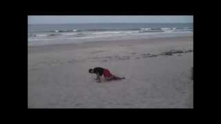 Beach Stunt - Flying Front Flips OFF a Beach Access - Sick Stunt (High Quality) screenshot 5