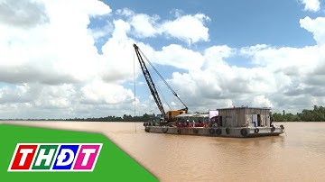 Bắt đầu khai thác mỏ cát ở Sóc Trăng để phục vụ thi công cao tốc | THDT