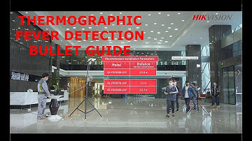 Hikvision Thermographic Fever Detection Bullet Camera  Unboxing and Tutorial Temperature Screening