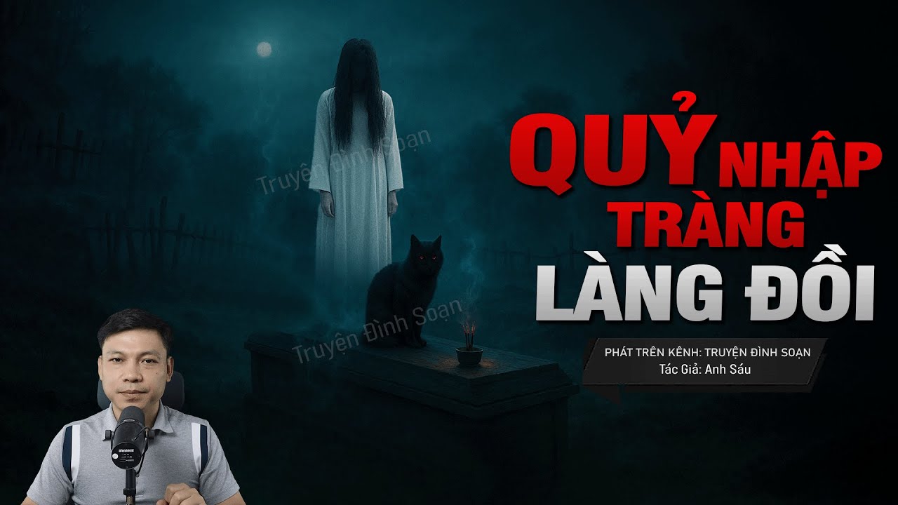 Truyện Ma Đình Soạn Mới: QUỶ NHẬP TRÀNG Ở NGHĨA ĐỊA LÀNG ĐỒI – Con Mèo Mực Gọi Xác Dậy