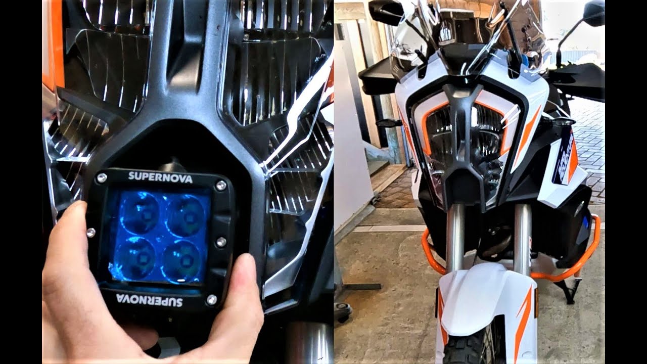 Spotlight Modification on the 1290 Adventure Headlight.